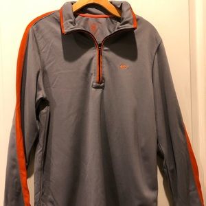 EUC Quicksilver quarter zip long sleeve top